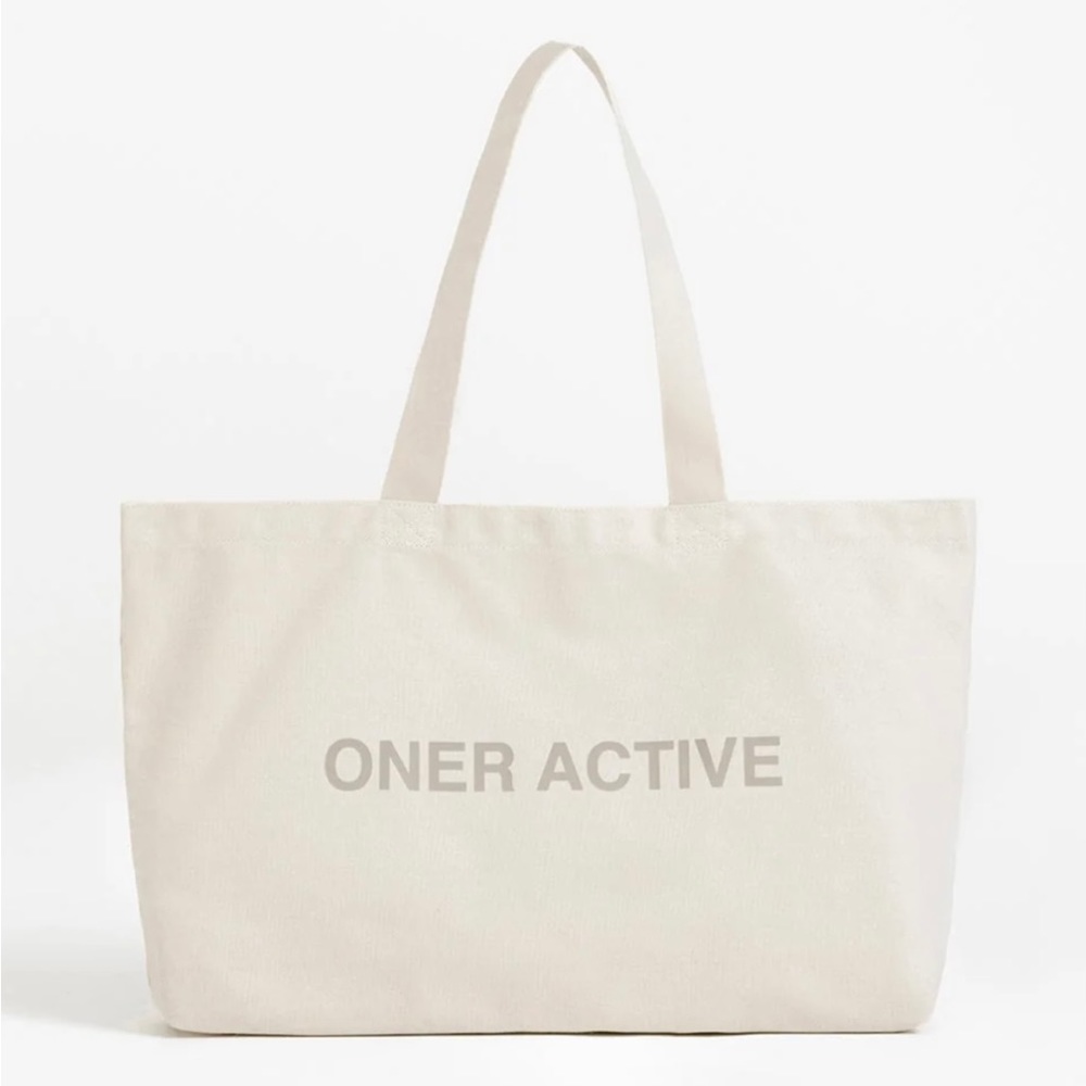 New Oner Active Canvas Tote Bag Sand